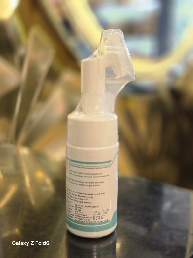 Mymix Foaming Face Wash – 100ml - Image 4