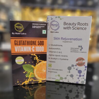 Skin Rejuvenation Tablets & Glutathione COMBO