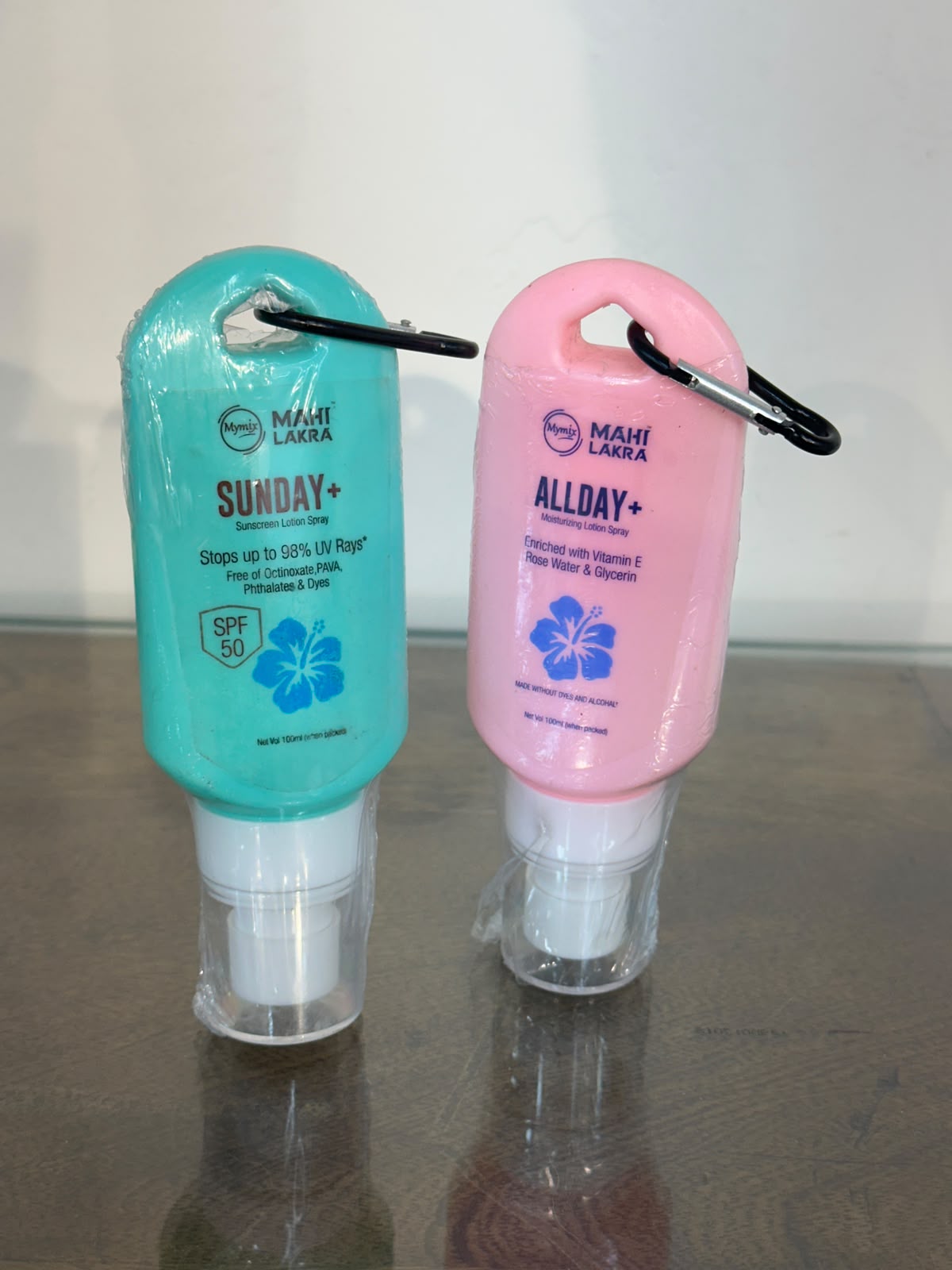 Spray Sunscreen and Moisturiser